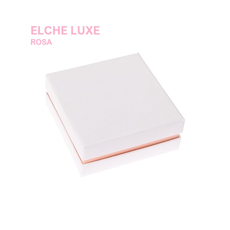 Caja Elche LUXE juego + cadena/colgante 87x87x38 mm.